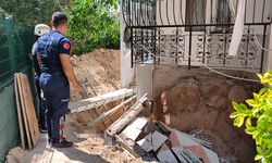 İşçinin üzerine balkon çöktü: 1 ölü