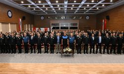 Antalya Emniyet'inden rütbe terfi töreni