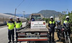 98 motosiklet trafikten men edildi
