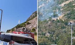 Ormanlık alanda çıkan yangın kontrol altına alındı