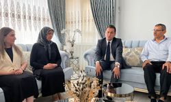 Yeni kaymakamın ilk ziyareti şehit ailesine oldu