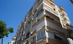 Kat kolonu patlayan 7 katlı bina tahliye edildi