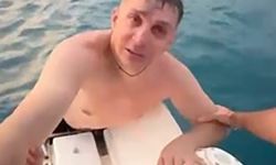 Ukraynalı Turist Boğulmaktan Kurtarıldı