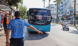Antalya'da Halk Otobüslerine Klima Denetimi