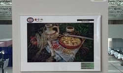 Havalimanında Anadolu Yemekleri Sergisi