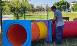 Manavgat'ta Köpek Eğitim Parkına Yeni Parkurlar Geliyor