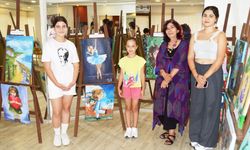 Genç Ressamlar Sergiledi: Antalya'da Sanat Şöleni.
