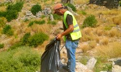 Manavgat Belediyesi'nden Tarihi Alanlarda Temizlik