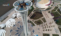 114 Metre Yükseklikteki EXPO Kulesi'nde Nikah Kıyıldı