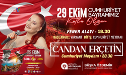 Antalya 29 Ekim: Solo Türk, Fener Alayı ve Candan Erçetin