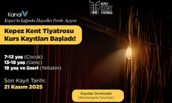 Antalya’da Kepez Kent Tiyatrosu Kayıtları Başladı