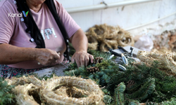 Antalyalı Kadınların Noel Çelenkleri 20 Ülkeye Gidiyor