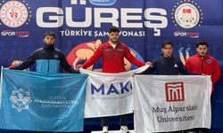 ALKÜ'lü Öğrenci Güreş Şampiyonasından Madalyayla Döndü