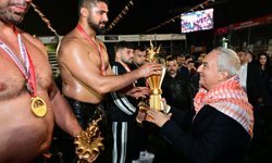 Kepez'in Başpehlivanı Enes Doğan