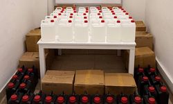 Antalya’da 550 Litre Kaçak Etil Alkol Ele Geçirildi