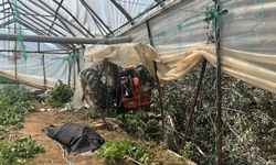 Traktör Yol Kenarındaki Seraya Devrildi: 1 Ölü