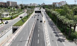 Yüzüncü Yıl Bulvarı'nda asfaltlama çalışması tamamlandı