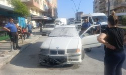 Alev Topuna Dönen Araçtan Atlayıp Canlarını Zor Kurtardılar