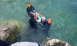 Kayalıklardan Düşen Kişi İçin Ekipler Alarma Geçti