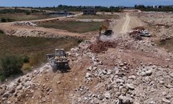 Aksu’da Yeni İmar Yolu Çalışmaları