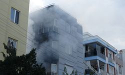 Antalya'da 1 ay önce taşındıkları daire küle döndü