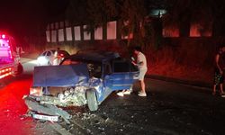 Manavgat'ta 3 araçlı zincirleme kaza