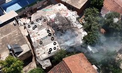 Müstakil evde çıkan yangın kontrol altına alındı