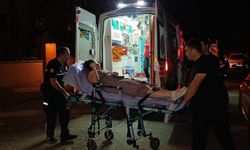 Mazgala ayağı sıkışan genç kadını itfaiye kurtardı
