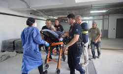 İnşaatın bodrum katında boya kokusundan bayıldılar