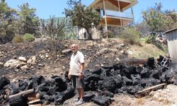 Emekli itfaiyeci tecrübesiyle alevlere geçit vermedi