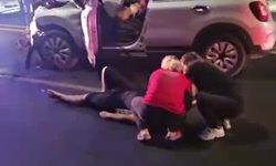 Serik'te otomobil ile VIP araç çarpıştı