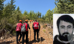 Alanya’da kayıp kişi için 50 kişilik ekip sahada