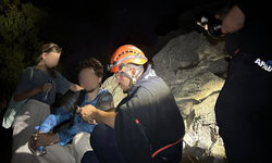 Ormanlık arazide kaybolan 2 Rus turisti AFAD ekipleri kurtardı