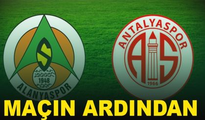 Aytemiz Alanyaspor - Antalyaspor: 3-2
