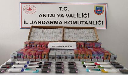 850 adet kaçak elektronik sigara ele geçirildi
