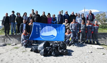 Kemer’de Sahil Temizliği