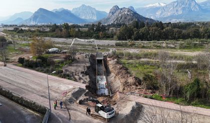 Konyaaltı'na ASAT'tan 60 Milyon TL'lik Yağmursuyu Yatırımı