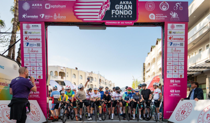 AKRA Gran Fondo Antalya’ya 15 ülkeden 578 sporcu katılacak