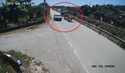 Traktörün Altında Kalmaktan Son Anda Kurtuldular