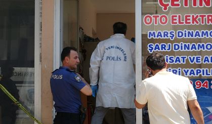 Oto elektrik ustası iş yerinde ölü bulundu