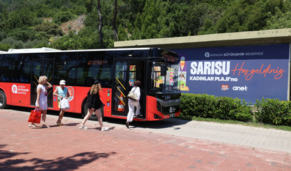 Sarısu Kadınlar Plajı’na Ücretsiz Ring Seferleri Başladı