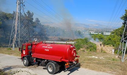 Manavgat’taki orman yangını kısa sürede söndürüldü