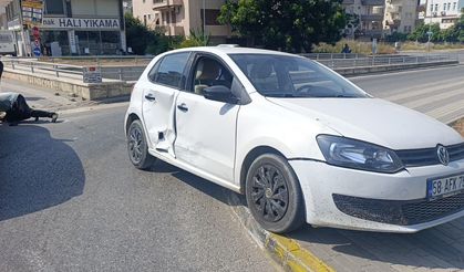 Alt geçidi kullanmadı, kaza kaçınılmaz oldu