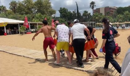 Alanya'da cankurtaranlar bir hayat kurtardı