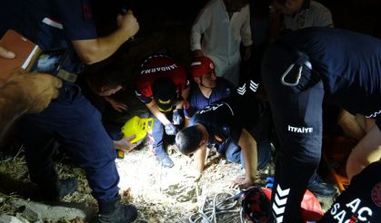 Side Antik Kent'te kuyuya düşen çocuk kurtarıldı