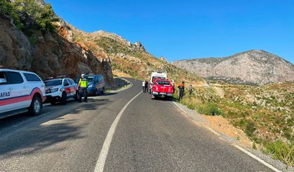Alanya'da motosiklet uçuruma yuvarlandı: 1 ölü, 1 yaralı
