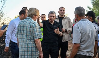 Vali Şahin, Antalya'daki orman yangınlarının son durumunu paylaştı