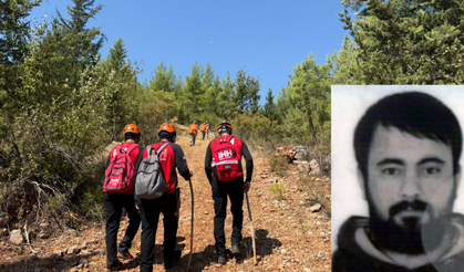 Alanya’da kayıp kişi için 50 kişilik ekip sahada