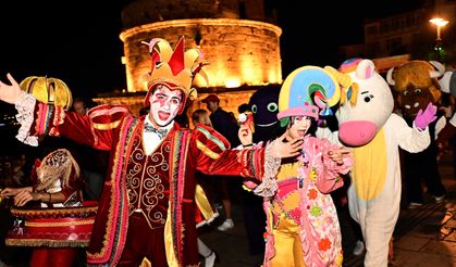 Kaleiçi’nde karnaval havası esti