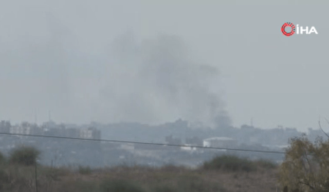 İsrail’in verdiği süre doldu, Gazze’de dumanlar yükseldi